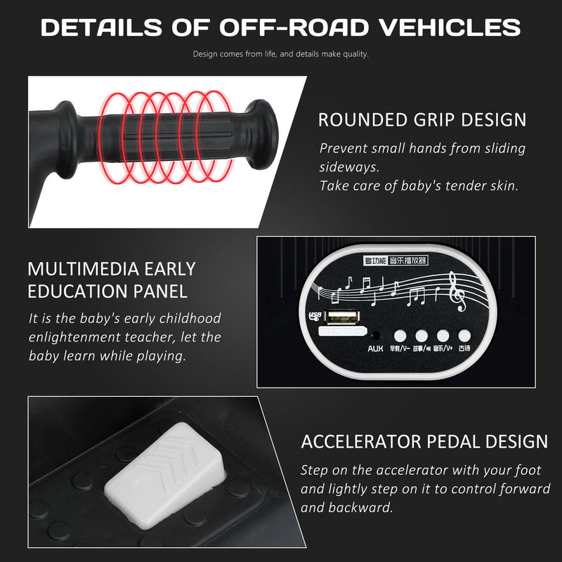 Load image into Gallery viewer, 6V Electric ATV Quad Kids Ride-on Car Battery Powered 4-Wheel Motorcycle
