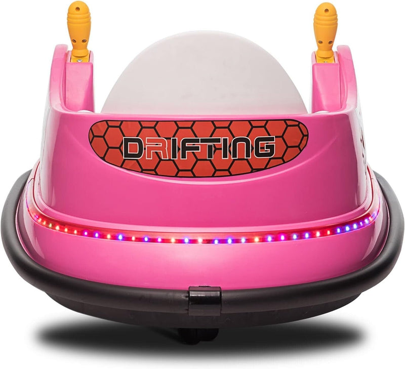 Load image into Gallery viewer, 12V Electric Kids Ride-On Bumper Car with Remote Control and 360° Spin for Toddlers
