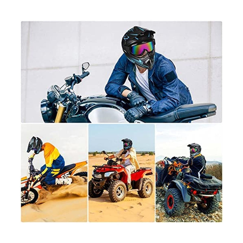 Load image into Gallery viewer, Youth Kids Motocross Helmet for Motorcycle Dirt Bike Off-Road Mountain BMX Riding
