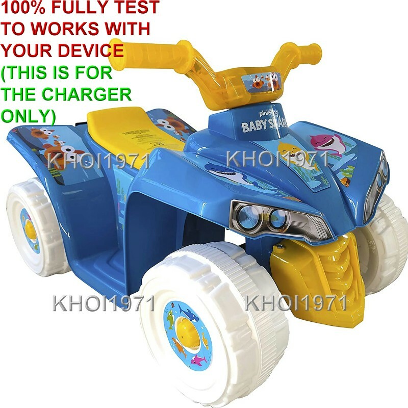 Load image into Gallery viewer, 6V AC Wall Charger Adapter for Baby Shark Quad Ride-On Toy
