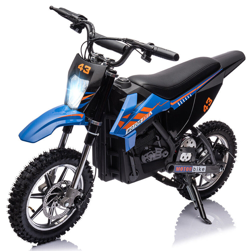 Load image into Gallery viewer, Electric Dirt Bike for Kids with LED Lamp and Brushed Motor - 36V Ride On Motorcycle
