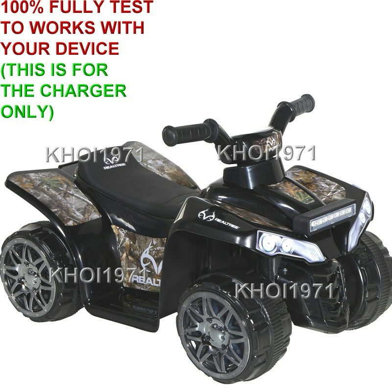 Load image into Gallery viewer, AC Wall Charger Adapter for Black Camo 6V Ride-On Battery Compatible with Realtree Designs
