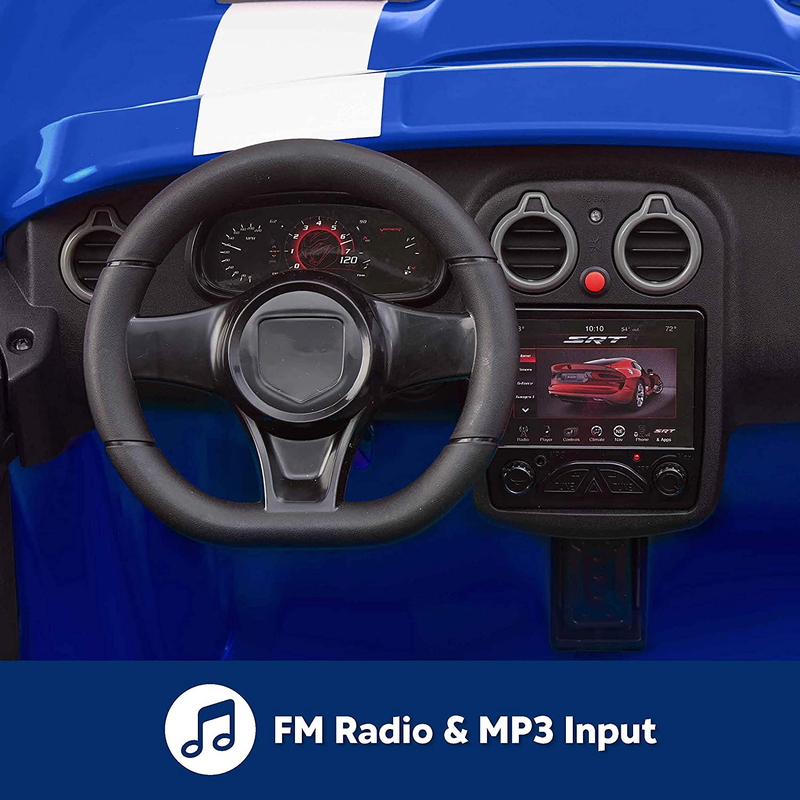 Load image into Gallery viewer, Kid Trax Dodge Viper SRT Convertible Toddler Ride-on Car, Suitable for Children aged 3 to 7 years
