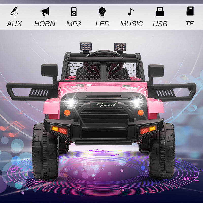 Load image into Gallery viewer, 12V Battery-Powered Kids Ride-On Off-Road Truck Toy with Parent Remote Control

