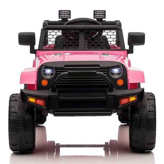 Electric Kids Ride On Car Truck with Remote Control, Music and 3 Speeds