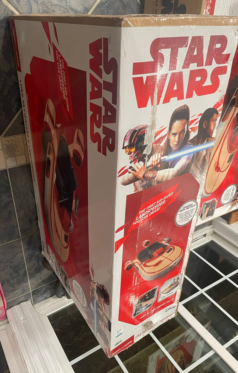 Load image into Gallery viewer, Radio Flyer Star Wars 12V Luke Skywalkers Landspeeder Electric Ride On - Brand New
