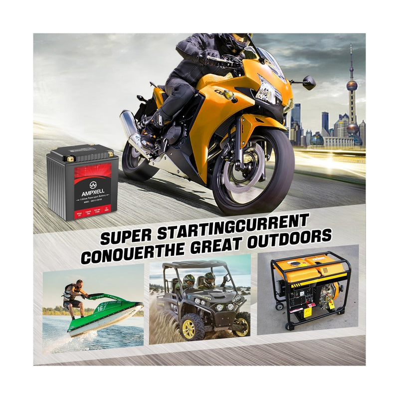 Load image into Gallery viewer, 12V 18Ah Lithium Motorcycle Battery YTX30L-BS 1080A High Performance Replacement

