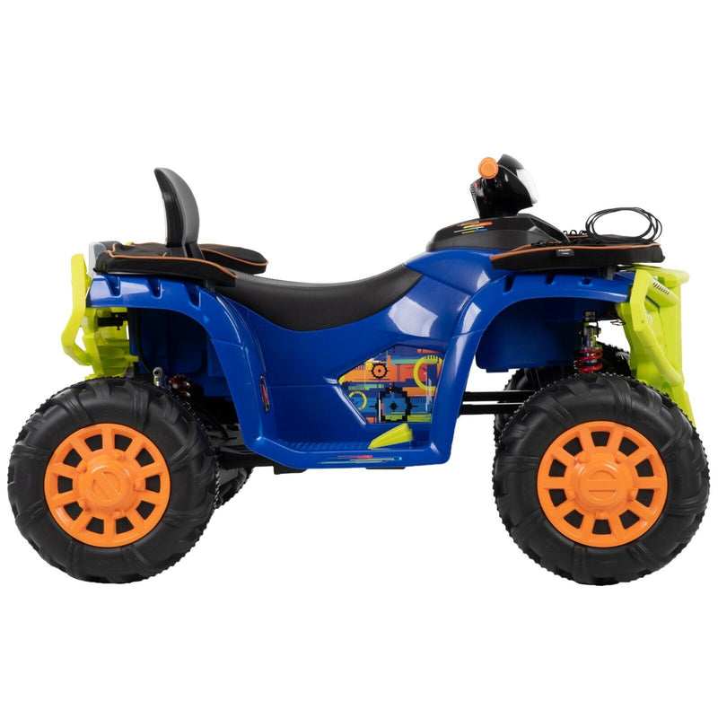 Load image into Gallery viewer, Huffy Kids 12-Volt ATV Battery Ride On Toy with Straps for Nerf Toys - Perfect for Outdoor Adventures!
