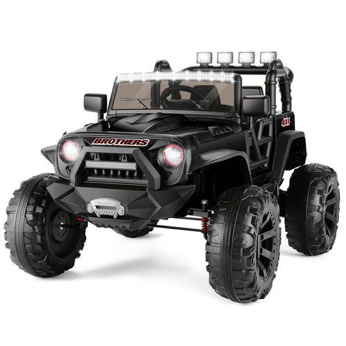 Electric 2 Seater Kids Ride On Truck with Remote Control and Powerful 200W Motors - 3 Speed Options and Long-Lasting Battery