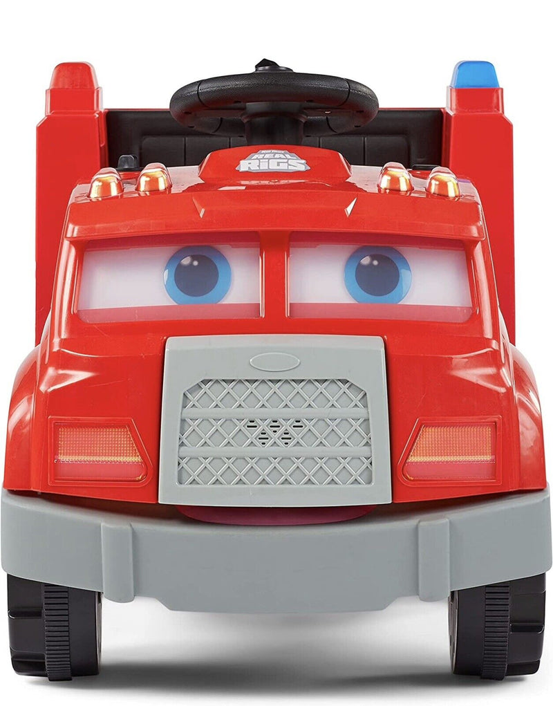 Load image into Gallery viewer, Brand New Kid Trax Real Rigs Toddler Fire Truck with 6V Battery &amp; Charger Included!
