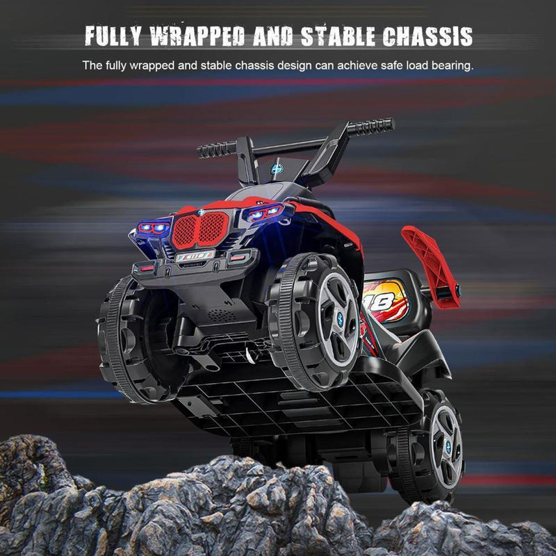Load image into Gallery viewer, Electric ATV Ride-On Toy for Kids with LED Headlights - 4-Wheeler Quad Car
