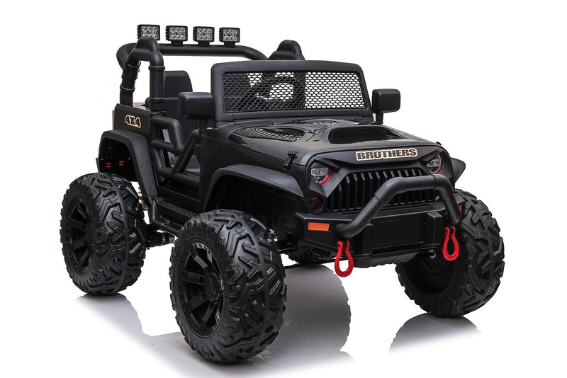 Load image into Gallery viewer, Rev Up the Fun with Our Remote Control Ride-on Car for Kids - Featuring Foot Pedal, LED Lights, and Music!
