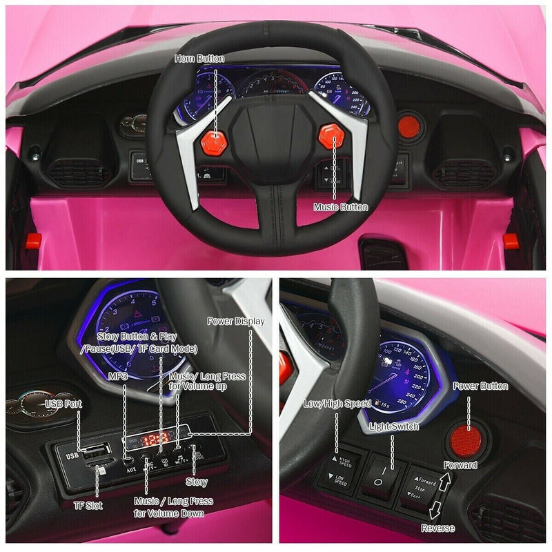 Load image into Gallery viewer, 12V 2.4G Remote Control Electric Car with Illumination
