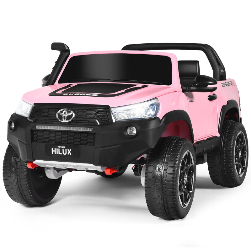 Load image into Gallery viewer, 2-Seater Toyota Hilux Ride On Truck Car with Remote Control - Pink
