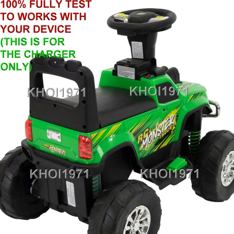 Load image into Gallery viewer, AC Wall Charger Adapter for Green 12V RC Monster Truck Ride-On Battery 19129
