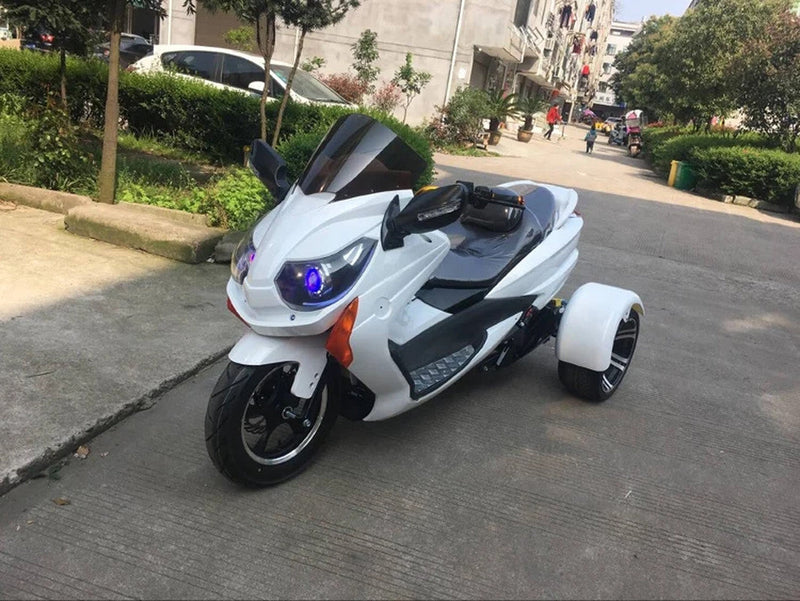 Load image into Gallery viewer, Electric Adult All-Terrain ATV Tricycle with Battery-Powered Pedal Motor
