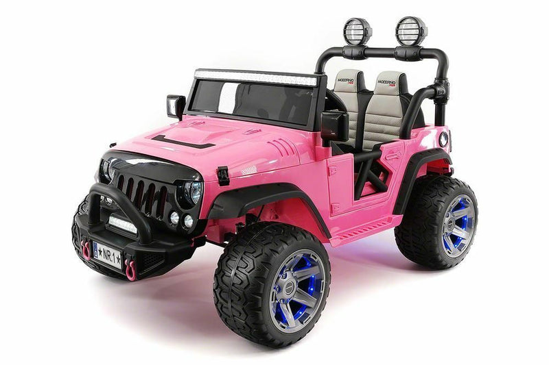 Load image into Gallery viewer, 12V CHILD&#39;S Girls RIDE ON TRUCK SUV JEEP 2 High-Powered Engines W/ Remote Control- Pink
