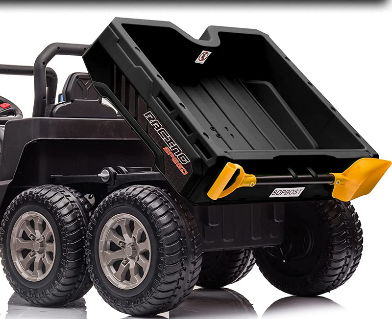 Load image into Gallery viewer, 6X6 24V Children&#39;s Electric Vehicle 4WD Double Seater Ride-On Truck Dump Bed 6 Wheeler UTV Plaything
