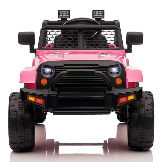 12V Battery Powered Ride-On Truck for Kids with Parental Remote Control and Seat Belts