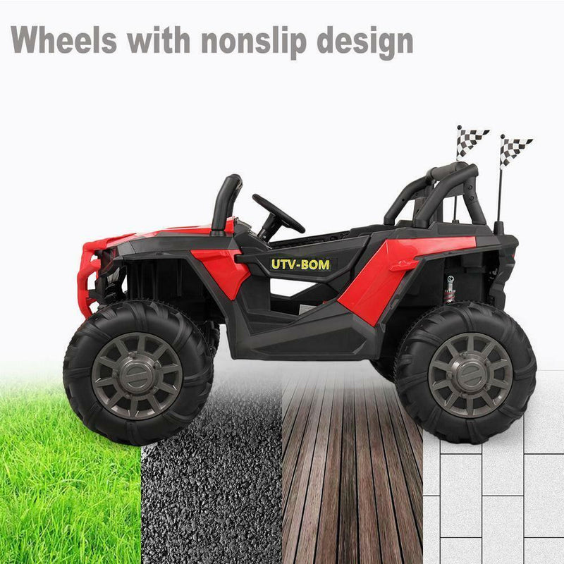 Load image into Gallery viewer, Battery Operated Kids SUV Ride-On Truck with MP3 Player, Bluetooth, LED Lights, and 3 Speed Options
