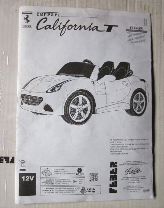 Load image into Gallery viewer, Rev up the Fun with the Ferrari California T Kids&#39; Electric Car
