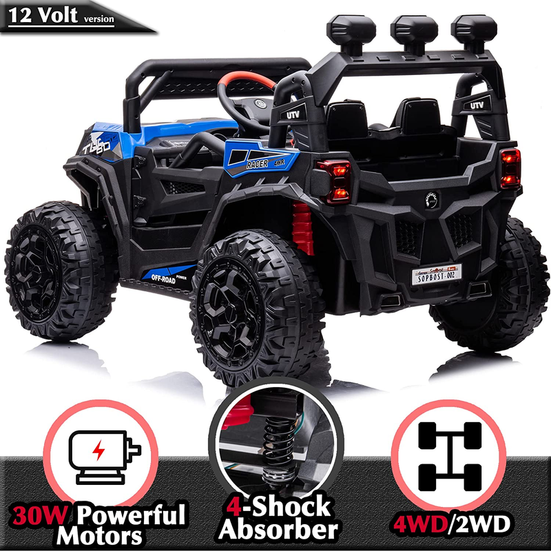Load image into Gallery viewer, 12V Electric Kids 4x4 Ride on Truck with Remote Control - Off-Roading Adventure for Children
