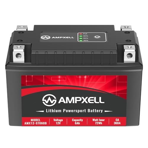 Load image into Gallery viewer, 12V 6Ah 360A Lithium Motorcycle Battery YTZ14S YTZ14S-BS Compatible
