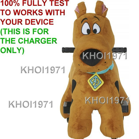 6V AC Wall Charger Adapter for Scooby-Doo Deluxe Ride-On Battery Model 8805-45