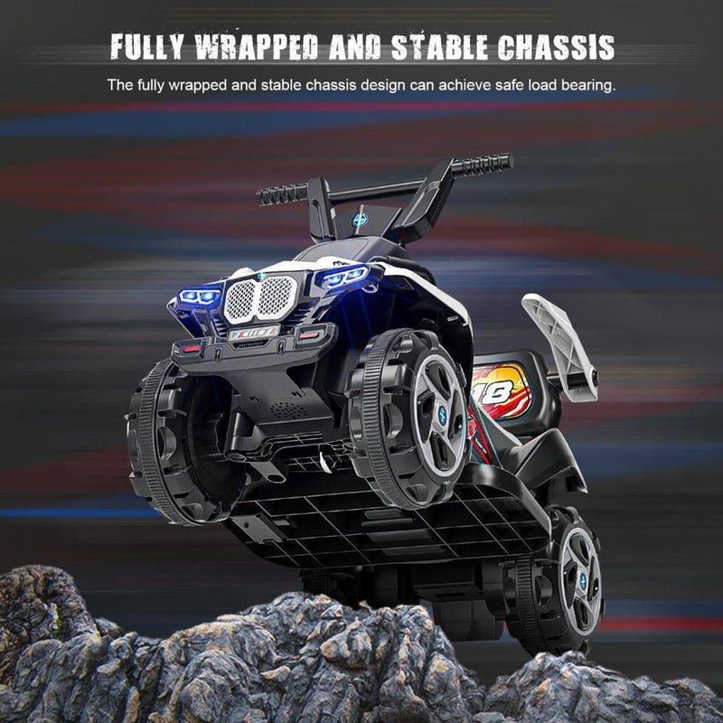 Load image into Gallery viewer, Electric ATV 4-Wheeler Quad Car Toy for Kids with LED Headlights
