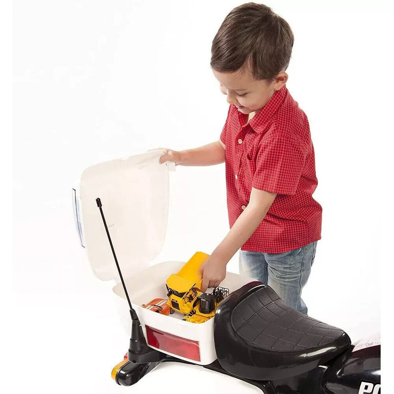 Load image into Gallery viewer, Kids Electric Police Motorbike Ride-On Toy for Boys and Girls - 12v Motorized Motorcycle Car
