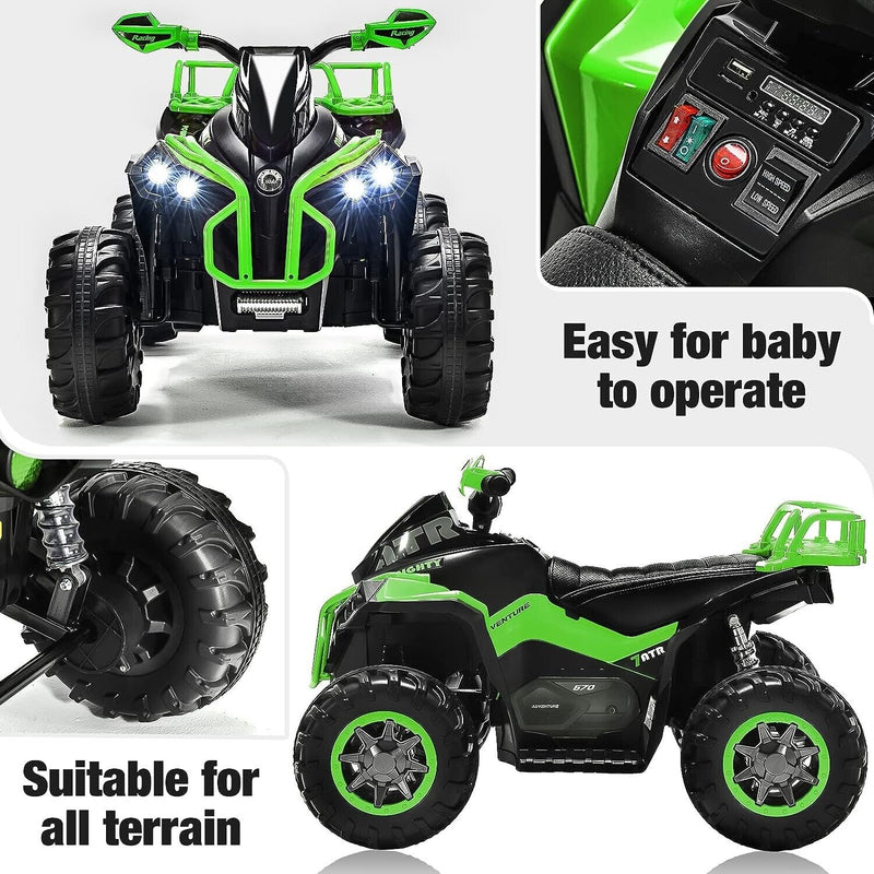Load image into Gallery viewer, Electric Ride-On Quad ATV for Kids 3-7 Years Old - Perfect Gifts for Children
