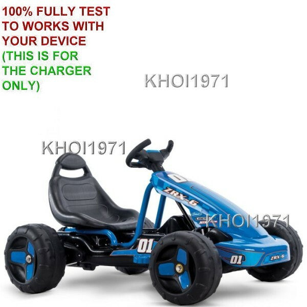 Load image into Gallery viewer, 6V AC Wall Charger Adapter for Blue Flat Cart Ride-On Toy
