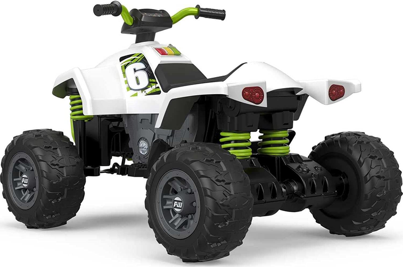 Load image into Gallery viewer, Power Wheels Racing ATV Electric Ride-On Toy with All-Terrain Traction
