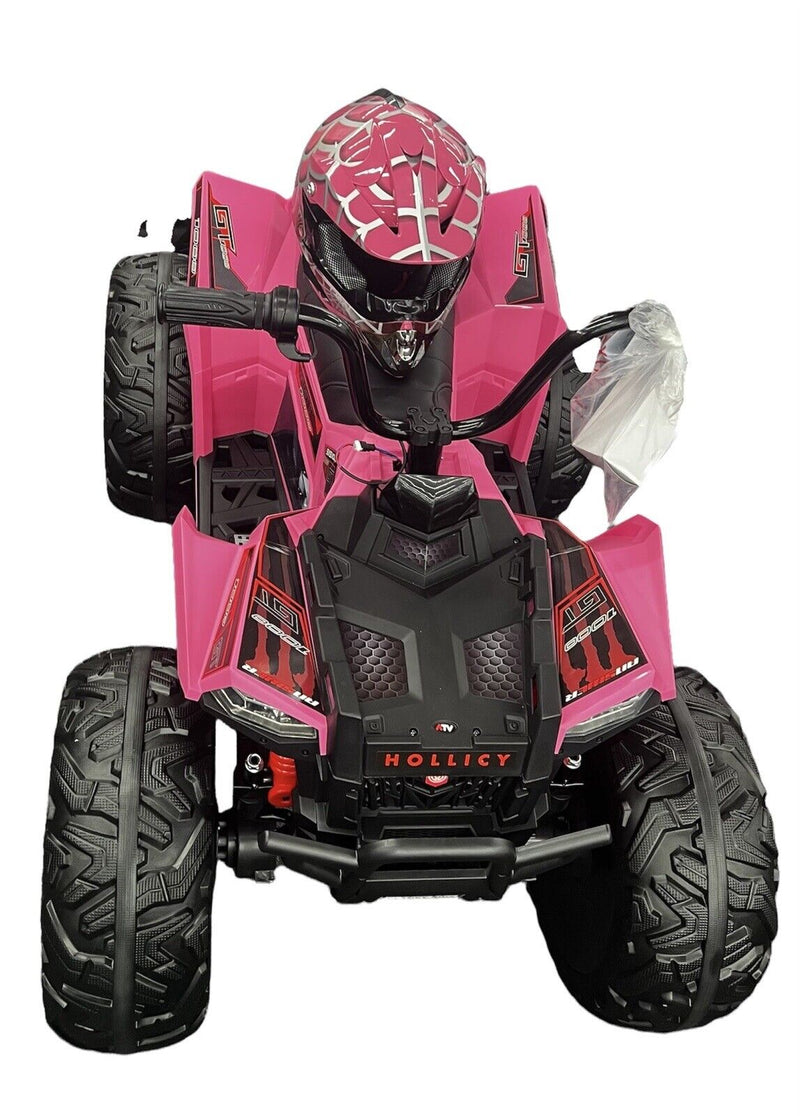 Load image into Gallery viewer, 24V Children&#39;s Electric ATV Ride-On Toy, Rubber Tires, Hand Accelerator, Music Player, LED Illumination
