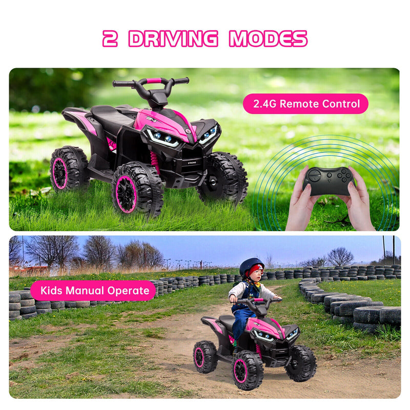 Load image into Gallery viewer, Electric 4-Wheels Car Truck ATV for Kids Ages 3+: 12V Battery Powered Ride On Toy
