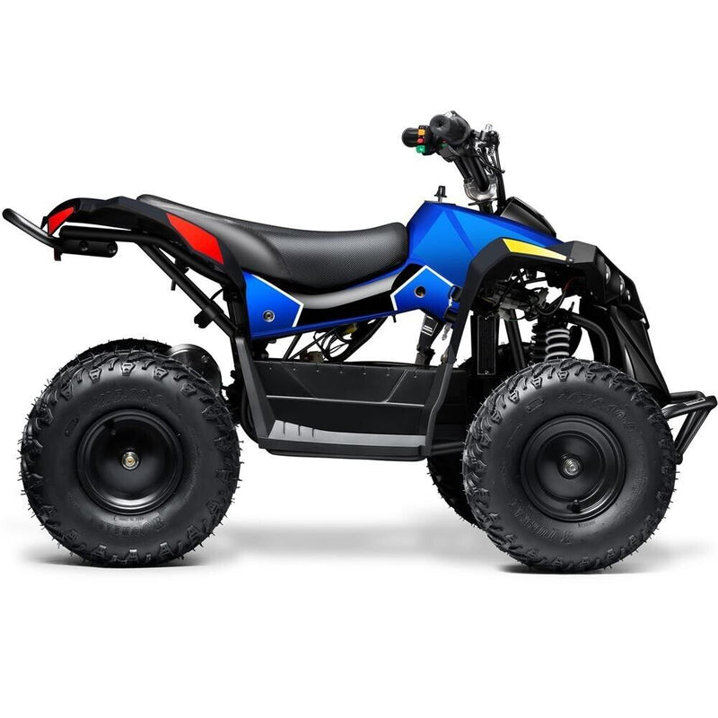 Load image into Gallery viewer, MotoTec E-Bully 36v 1000w Children&#39;s All-Terrain Vehicle - White, Red and Blue
