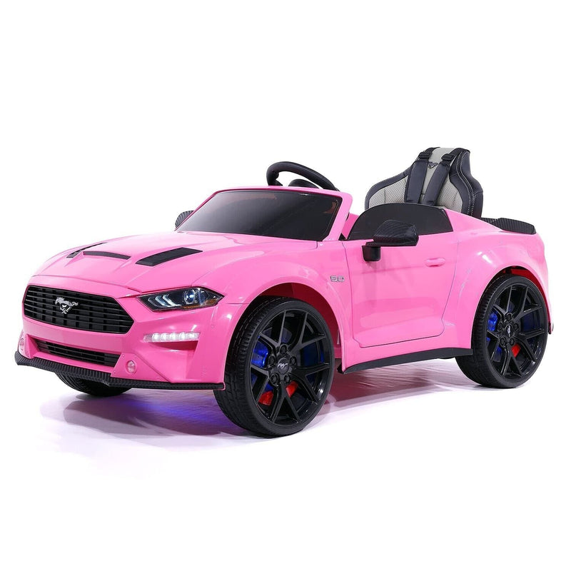 Load image into Gallery viewer, 24V KIDS GIRLS RIDE ON FORD MUSTANG GT DELUXE EDITION VEHICLE, DUAL HIGH-PERFORMANCE ENGINES+REMOTE CONTROL
