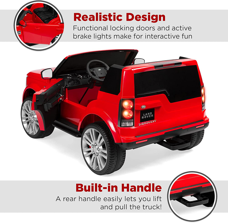 Load image into Gallery viewer, Top Pick Products 12V 3.7 MPH Double Rider Licensed Land Rover Electric Car Toy with
