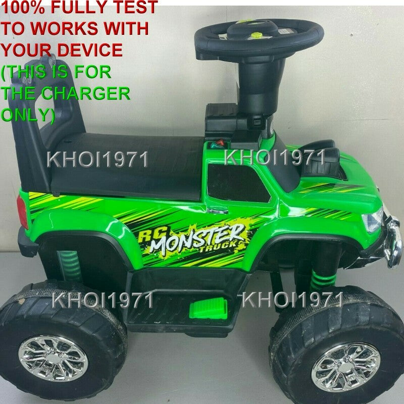 Load image into Gallery viewer, AC Wall Charger Adapter for Green 12V RC Monster Truck Ride-On Battery 19129
