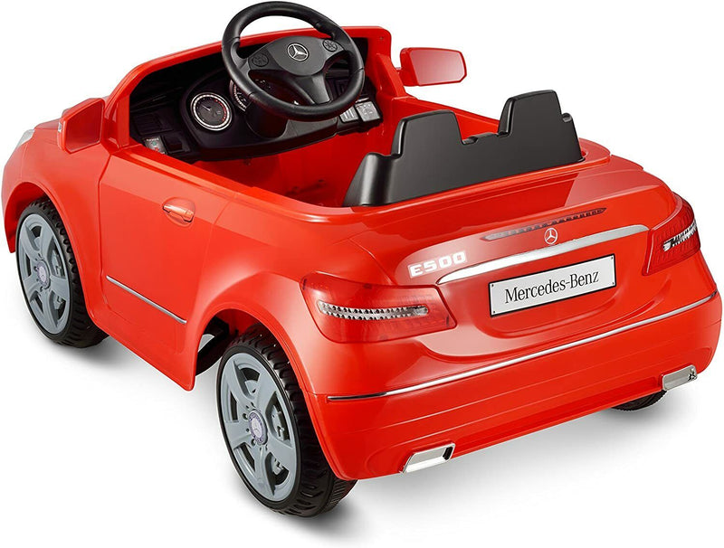 Load image into Gallery viewer, Kid Motorz Mercedes Benz E550 Ride-On Car in Red - 1 Seater, Rechargeable 6-Volt Battery
