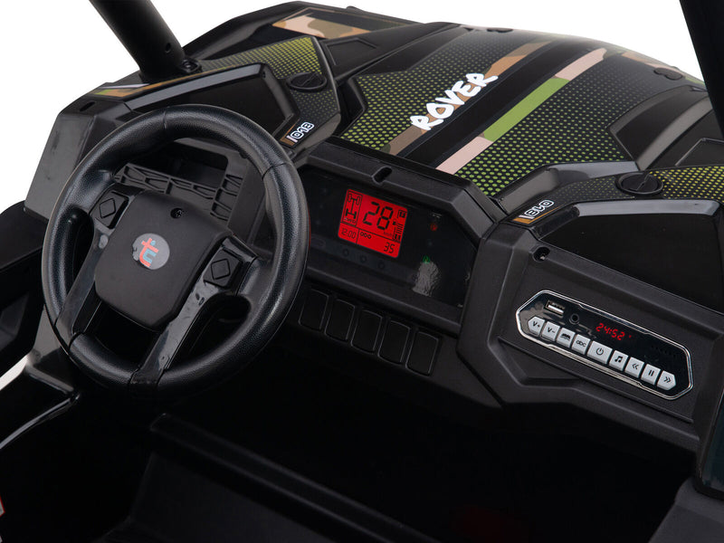 Load image into Gallery viewer, Super TREKCAR 24V Power Ride-on Buggy for Kids with EVA Rubber Wheels
