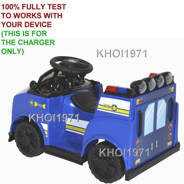 Load image into Gallery viewer, 6V AC Wall Charger Adapter for Paw Patrol Chase Quad Ride-On Toy Model 8804-63
