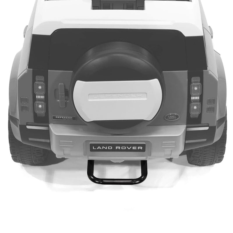 Load image into Gallery viewer, Licensed 12V Land Rover Defender Ride-On Car for Kids with LED Lights, MP3 Player, and Remote Control
