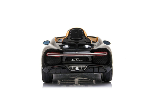 DAKOTT Bugatti Chiron Electric Ride-On Vehicle in Sleek Black