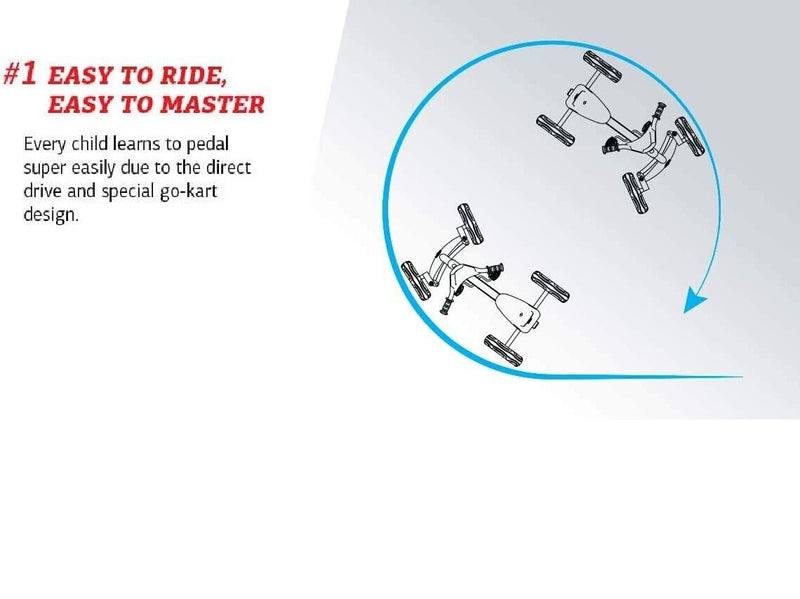 Load image into Gallery viewer, Fun and Exciting Pedal Go Kart for Kids Ages 1-5 - Perfect for Outdoor Play!
