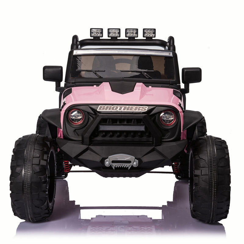 Load image into Gallery viewer, Electric 24V Battery Kids Ride On Car Toy Truck with USB, Bluetooth, and Remote Control Features
