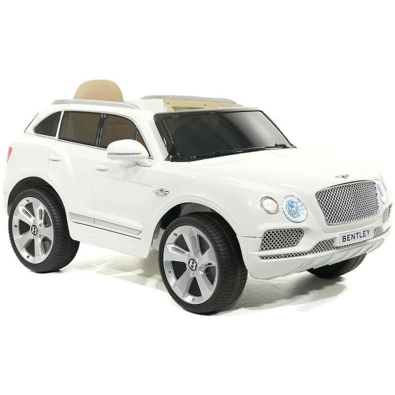Load image into Gallery viewer, LICENSED BENTLEY BENTAYGA 12V CHILD&#39;S RIDE-ON TOY SUV WITH EVA RUBBER WHEELS, TWIN MOTORS, AND REMOTE CONTROL ACCESS.
