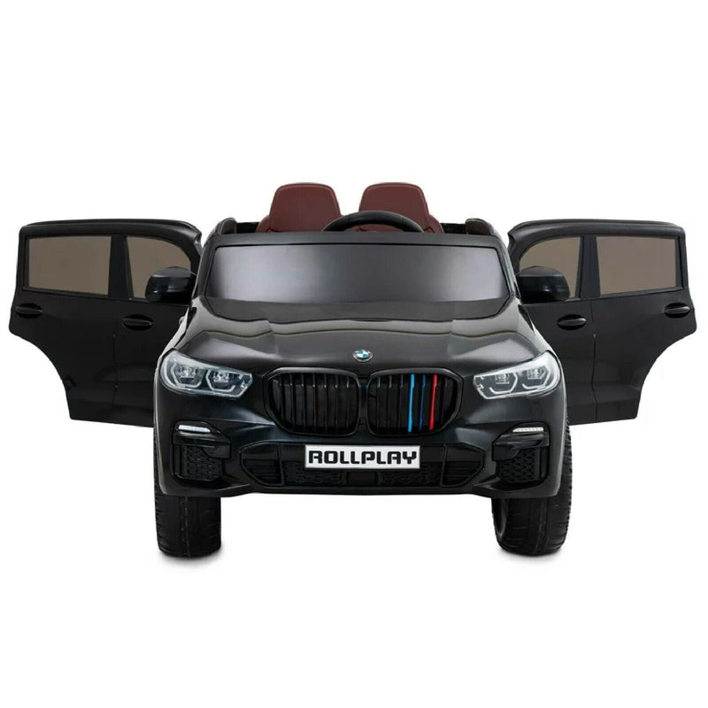 Load image into Gallery viewer, BMW X5M 6-Volt Battery-Powered Ride-On Car in Sleek Black Finish
