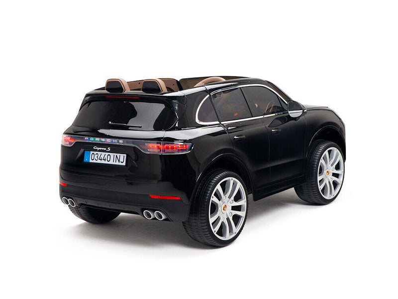 Load image into Gallery viewer, 12V Electric Porsche Cayenne Children&#39;s Ride-on Car with EVA Rubber Tires
