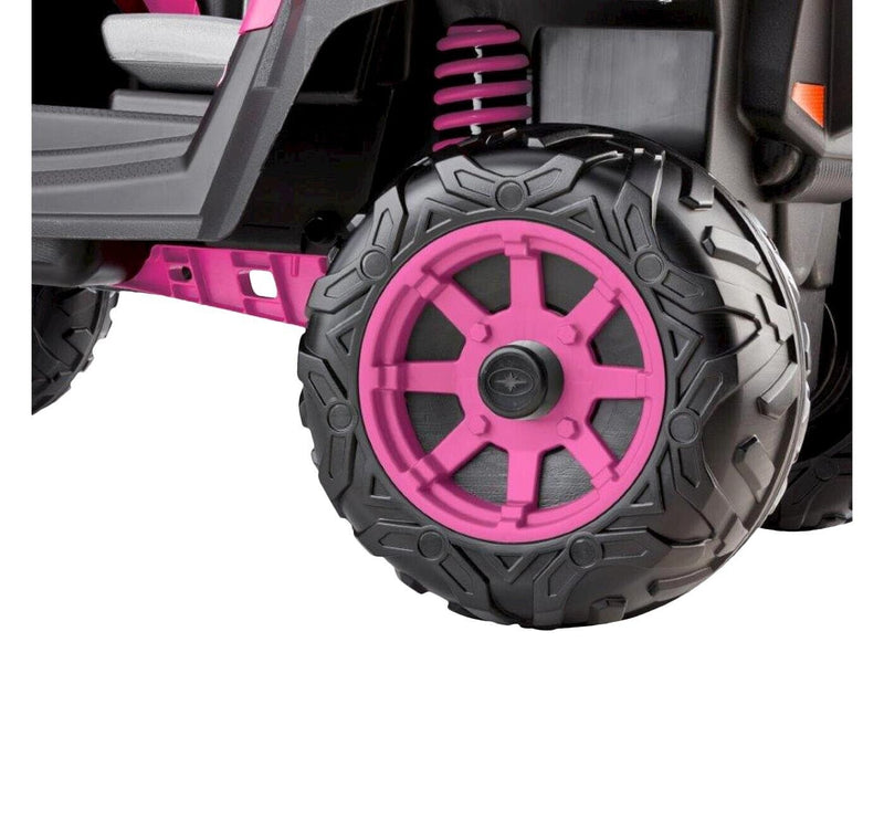 Load image into Gallery viewer, Peg Perego 12V Polaris RZR 900 Electric Ride-On Vehicle in Pink - Accommodates 2 Kids
